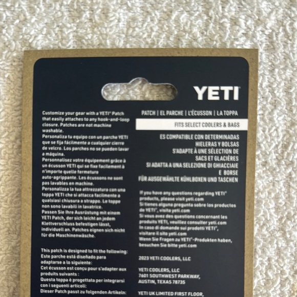 Yeti LA Big Cat Cooler and Bag Patch - Picture 4 of 5